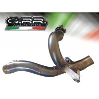 GPR exhaust compatible with Ducati Multistrada 1260 2018-2020, Decatalizzatore, Decat pipe 