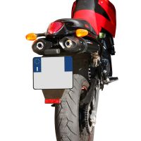 Exhaust compatible with Ktm Duke II 2000-2006, Furore Nero, Dual slip-on including removable db killers and link pipes, EPA-compliant 