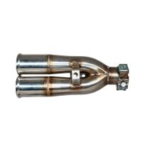 GPR exhaust compatible with Zontes Zx 310 2018-2020, F205, Homologated legal slip-on exhaust including removable db killer and link pipe 