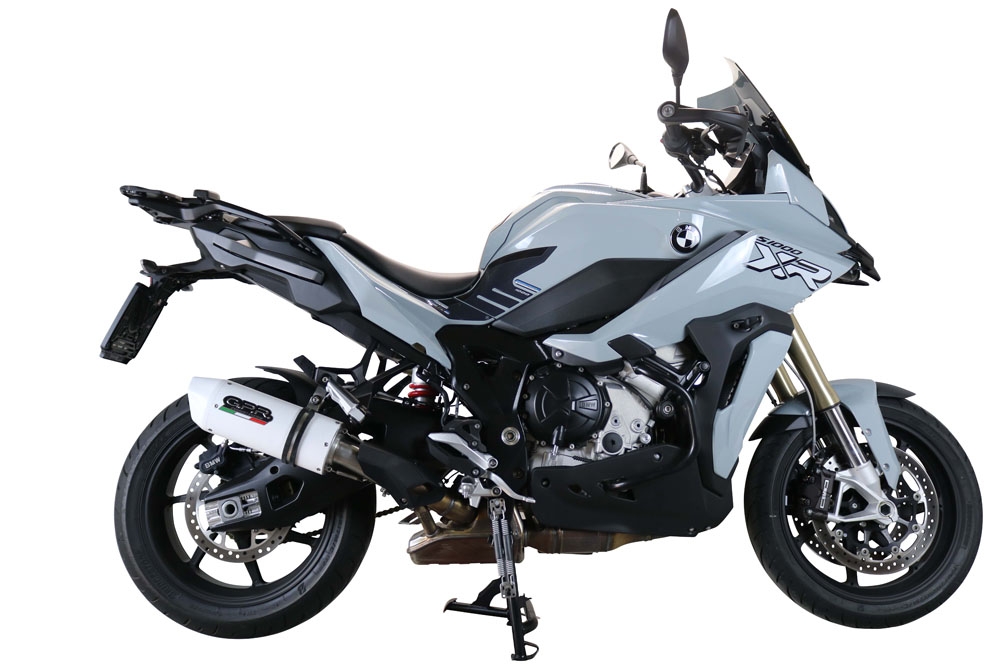Exhaust compatible with Bmw S1000XR 2020-2025, Albus Evo4, Slip-on exhaust including removable db killer and link pipe, EPA-compliant 