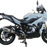 GPR exhaust compatible with  Bmw S1000XR 2020-2025, New Grand Prix Evo Titanium, Slip-on exhaust including removable db killer and link pipe, EPA-compliant 