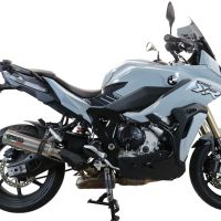Exhaust compatible with Bmw S1000XR 2020-2025, M3 Inox , Slip-on exhaust including removable db killer and link pipe, EPA-compliant 