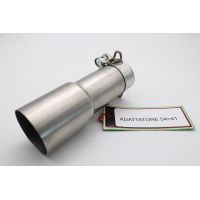 GPR exhaust compatible with Cafè Racer Cafè Racer 1980-2021, Accessorio - Accessory, Link pipe adapter from Diam 54 To Diam 41 