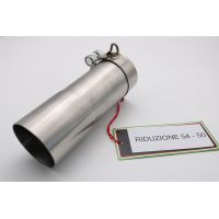 GPR exhaust compatible with Cafè Racer Cafè Racer 1980-2021, Accessorio - Accessory, Link pipe adapter from Diam 54 To Diam 50 