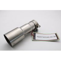 GPR exhaust compatible with Cafè Racer Cafè Racer 1980-2021, Accessorio - Accessory, Link pipe adapter from Diam 54 To Diam 38 