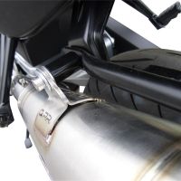 Exhaust compatible with Bmw F800GT 2012-2016, Powercone Evo, Slip-on exhaust including removable db killer and link pipe, EPA-compliant 