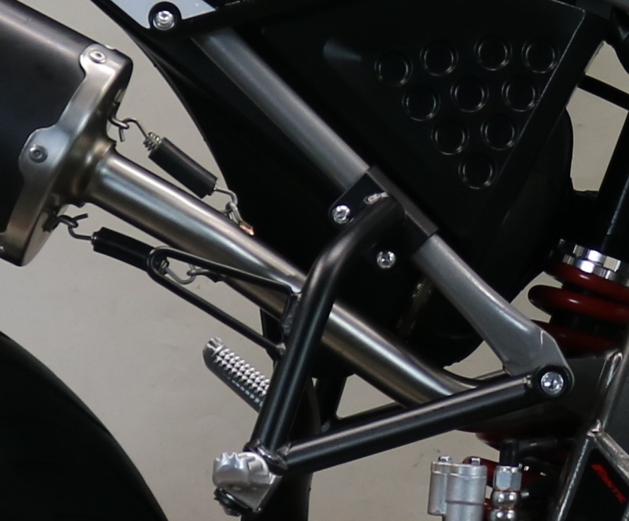 Exhaust compatible with Fantic Motor XMF Motard 125 Competition/Performance 2021-2024, Albus Evo4, Slip-on exhaust including removable db killer and link pipe, not EPA-compliant 
