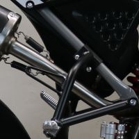 Exhaust compatible with Fantic Motor XMF Motard 125 Competition/Performance 2021-2024, Albus Evo4, Slip-on exhaust including removable db killer and link pipe, not EPA-compliant 