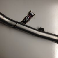Exhaust compatible with Yamaha Fzs 1000 Fazer 2001-2005, Albus Ceramic, Slip-on exhaust including removable db killer and link pipe, EPA-compliant 
