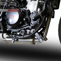 Exhaust compatible with F.B. Mondial Hps 300 2018-2019, Decatalizzatore, Decat pipe 
