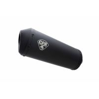 GPR exhaust compatible with Cafè Racer Cafè Racer 1980-2021, Ghisa Cafè Racer, Universal racing silencer, without link pipe 