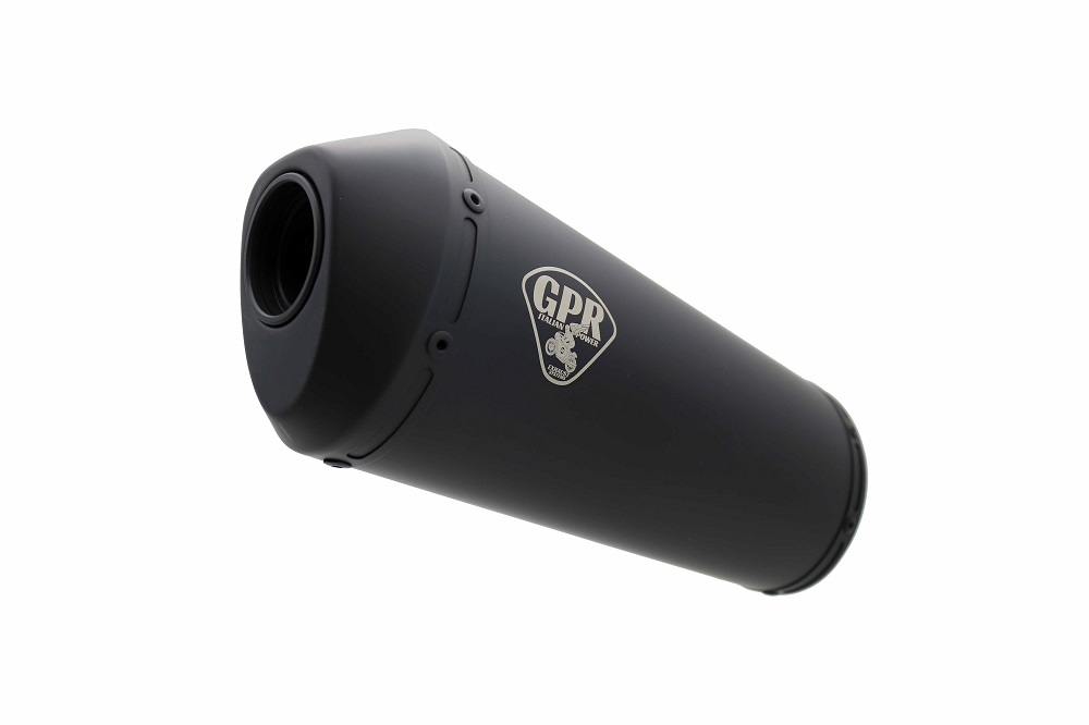 Exhaust compatible with Cafè Racer Cafè Racer 1980-2021, Ghisa Cafè Racer, Universal silencer, without link pipe 