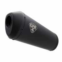 Exhaust compatible with Cafè Racer Cafè Racer 1980-2021, Ghisa Cafè Racer, Universal silencer, without link pipe 