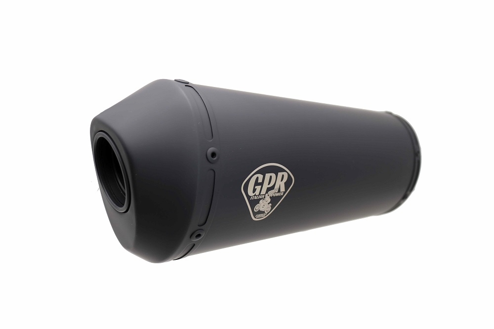 Exhaust compatible with Cafè Racer Cafè Racer 1980-2021, Ghisa Cafè Racer, Universal silencer, without link pipe 
