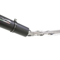 Exhaust compatible with Yamaha T-Max 530 2012-2016, Furore Nero, Full system exhaust, including removable db killer 