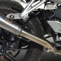 Exhaust compatible with Honda Crossrunner 800 VFR800X 2017-2020, Powercone Evo, Slip-on exhaust including removable db killer and link pipe, EPA-compliant 