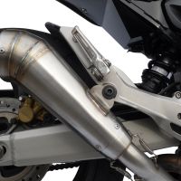 Exhaust compatible with Honda CBR600F 2011-2014, Powercone Evo, Slip-on exhaust including removable db killer and link pipe, EPA-compliant 