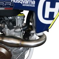 Exhaust compatible with Husqvarna FC450 2016-2017, Furore Nero, Full system exhaust, including removable db killer 