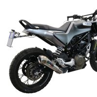 Exhaust compatible with Husqvarna Vitpilen 401 2021-2023, Powercone Evo, Slip-on exhaust including removable db killer and link pipe, EPA-compliant 