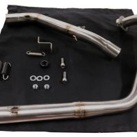 Exhaust compatible with Zontes Gk 125 2022-2024, Albus Ceramic, Full system exhaust, including removable db killer 