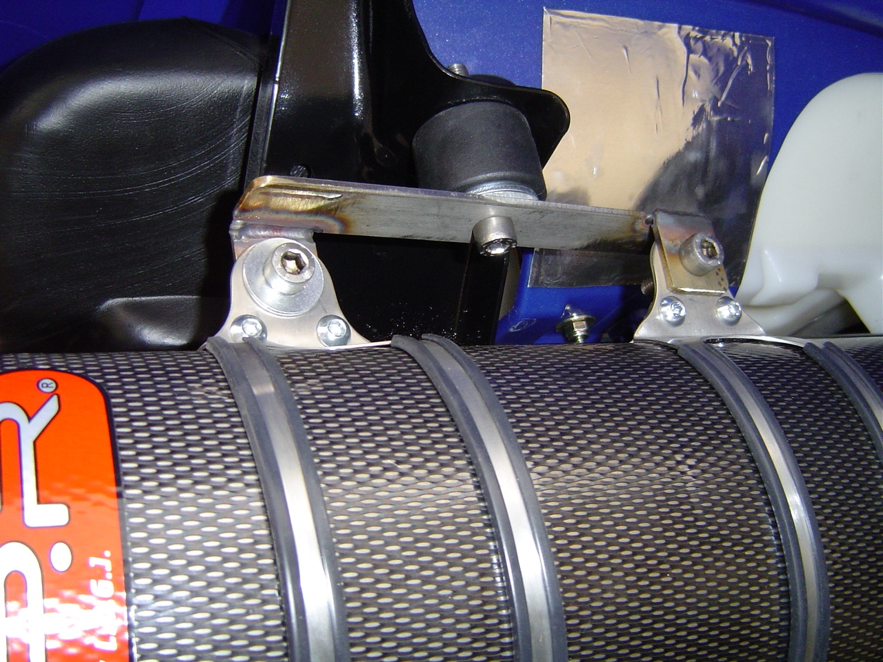 Exhaust compatible with Polaris Trail Boss 330 2004-2008, Deeptone Atv, Silencer to install with original manifold exhaust including removable db killer and link pipe, EPA-compliance NOT required 