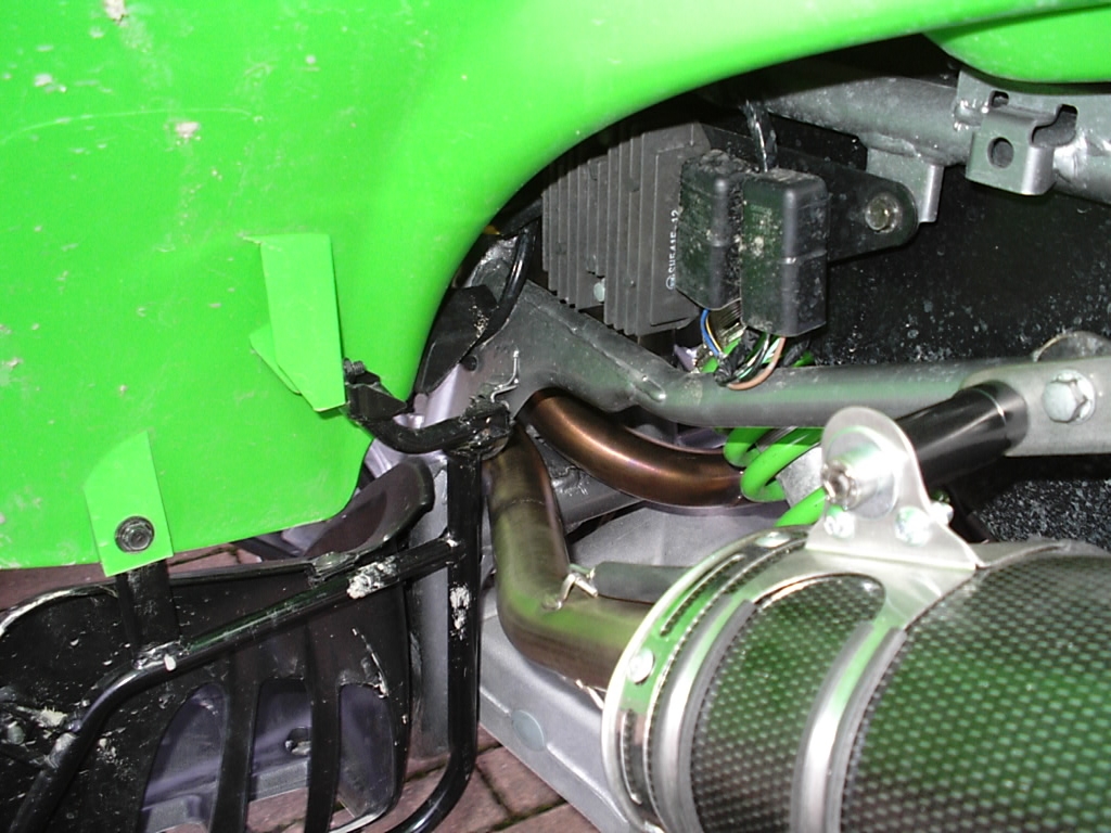 Exhaust compatible with Kawasaki KFX700 2004-2011, Deeptone Atv, Full system exhaust including dual silencers and removable db killers 