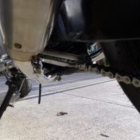 Exhaust compatible with Suzuki Gw 250 F Inazuma 2012-2017, Albus Ceramic, Dual slip-on including removable db killers and link pipes, EPA-compliant 
