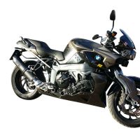 Exhaust compatible with Bmw K1300S K1300R 2009-2014, Furore Poppy, Slip-on exhaust including removable db killer and link pipe, not EPA-compliant 