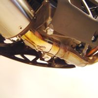 Exhaust compatible with Kawasaki NINJA 650 R 2006-2011, Ghisa , Slip-on exhaust including removable db killer and link pipe, EPA-compliant 