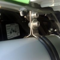 Exhaust compatible with Kawasaki KLX250R 1994-2007, Furore Nero, Slip-on exhaust including removable db killer and link pipe, EPA-compliant 