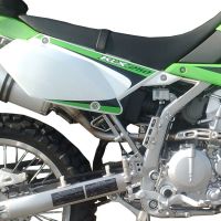 Exhaust compatible with Kawasaki KLX250S 2018-2020, Furore Nero, Full system exhaust, including removable db killer 