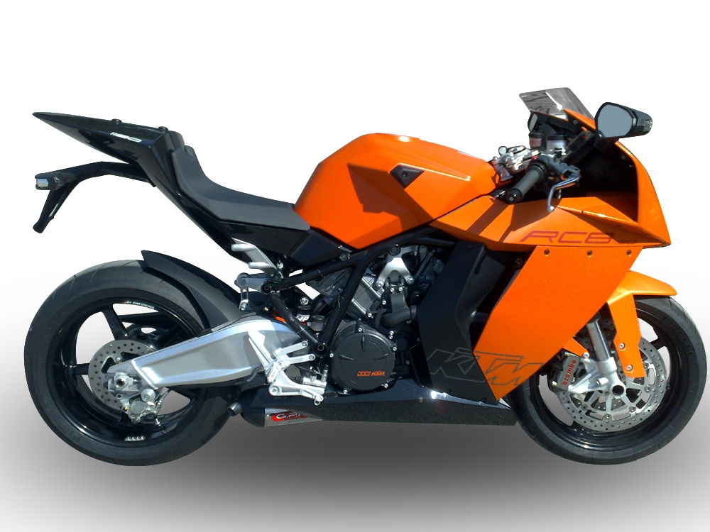 GPR exhaust compatible with  Ktm RC8R 2008-2014, New Grand Prix Evo Titanium, Full system exhaust 