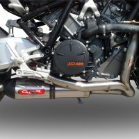 GPR exhaust compatible with  Ktm RC8R 2008-2014, New Grand Prix Evo Titanium, Full system exhaust 