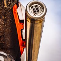 Exhaust compatible with Ktm 890 SMT 2023-2024, Powercone Evo, Slip-on exhaust including removable db killer and link pipe, EPA-compliant 