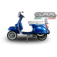 GPR exhaust compatible with Lml Star 200 4T a marce - 4ST with gears 2011-2016, Alluminio, Homologated legal full system exhaust, including removable db killer and catalyst 