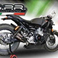 Exhaust compatible with F.B. Mondial Hps 300 2018-2019, F205, Full system exhaust 
