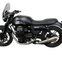 Exhaust compatible with Moto Guzzi V7 III Special-Stone-Carbon 2017-2018, Powercone Evo, Full system exhaust 