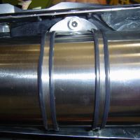 Exhaust compatible with Yamaha MT01 2005-2011, Inox Tondo, Dual slip-on including removable db killers and link pipes, EPA-compliant 