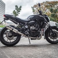 Exhaust compatible with Yamaha FZ-7 MT07 2014-2016, M3 Inox , Full system exhaust 