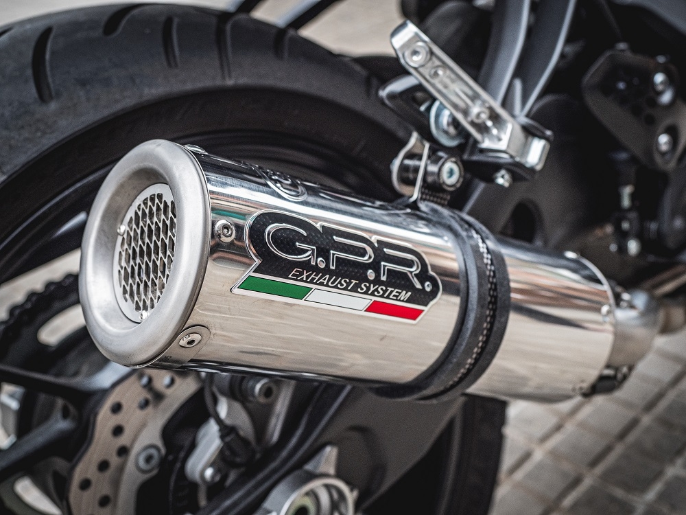Exhaust compatible with Yamaha FZ-7 MT07 2014-2016, M3 Inox , Full system exhaust 