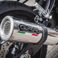 Exhaust compatible with Yamaha FZ-7 MT07 2014-2016, M3 Inox , Full system exhaust 