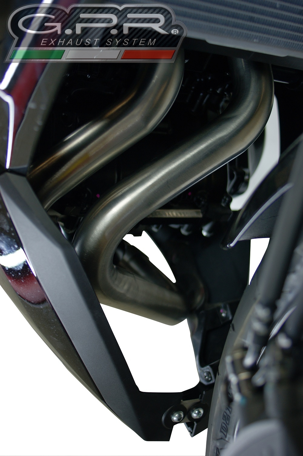 Exhaust compatible with Kawasaki Ninja 650 EX650M 2023-2024, Powercone Evo, Full system exhaust, including removable db killer 