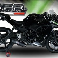 Exhaust compatible with Kawasaki Ninja 650 EX650M 2023-2024, Furore Evo4 Poppy, Full system exhaust, including removable db killer 