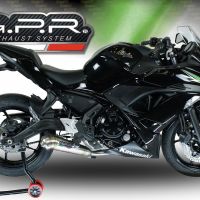 Exhaust compatible with Kawasaki Ninja 650 EX650M 2023-2024, Powercone Evo, Full system exhaust, including removable db killer 