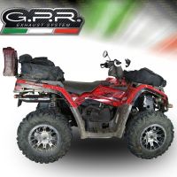 Exhaust compatible with Can Am Outlander 400 Short chassis 2005-2011, Deeptone Atv, Full system exhaust, including removable db killer, EPA-compliance NOT required 