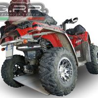 Exhaust compatible with Can Am Outlander 400 Short chassis 2005-2011, Deeptone Atv, Full system exhaust, including removable db killer, EPA-compliance NOT required 