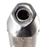 Exhaust compatible with Can Am Outlander 1000 MAX XMR XTP 2012-2023, PENTACROSS INOX, Slip-on exhaust including removable db killer and link pipe, EPA-compliance NOT required 