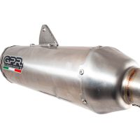 Exhaust compatible with Kawasaki KX250F 2021-2023, Pentacross Inox, Slip-on exhaust, including link pipe and removable db killer spark/arrestor 