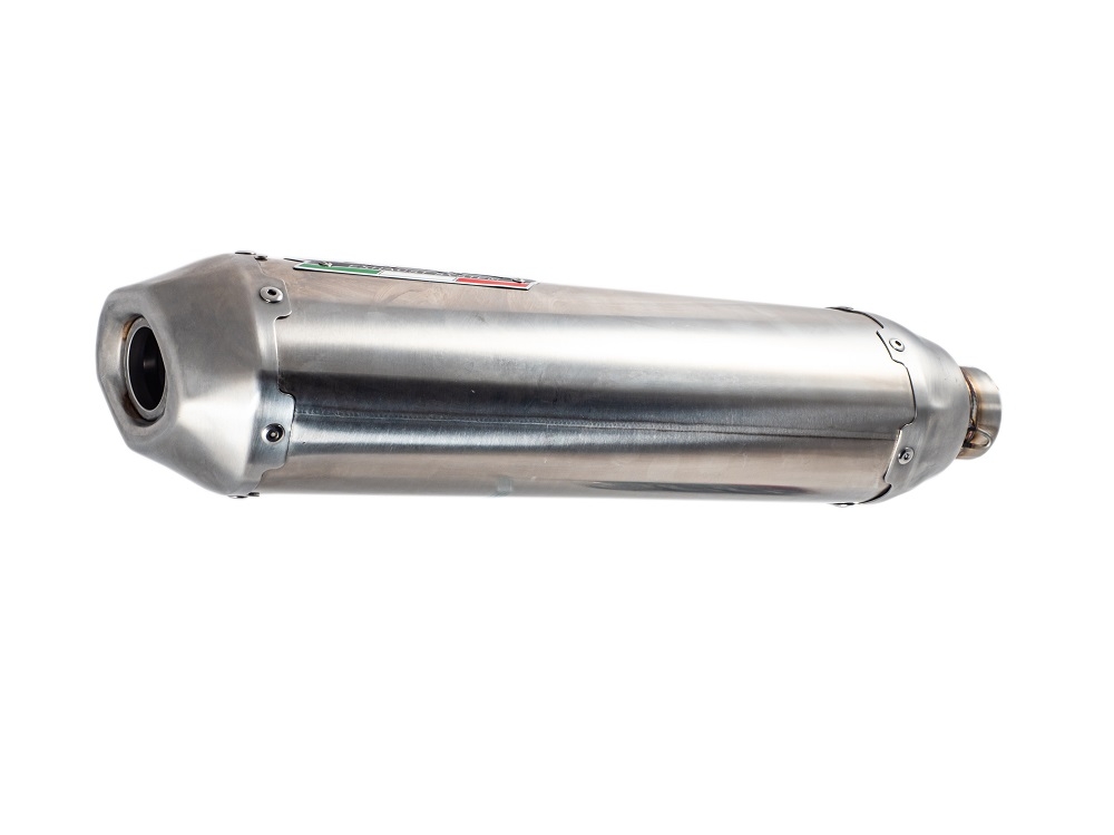 Exhaust compatible with Can Am Outlander 1000 MAX XMR XTP 2012-2023, PENTACROSS INOX, Slip-on exhaust including removable db killer and link pipe, EPA-compliance NOT required 