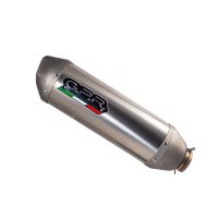 GPR exhaust compatible with Gas Gas EC 450F 2024-2025, Pentacross Inox, Racing full system exhaust, including removable db killer/spark arrestor 